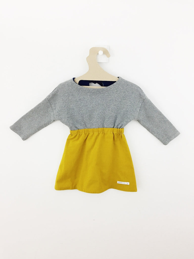 Robe Jaune Réversible-Robe-Tale Me