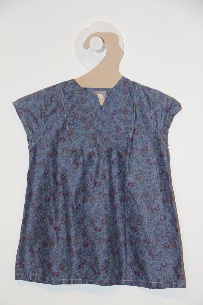 Robe Mauve Fleurie-Robe-Tale Me