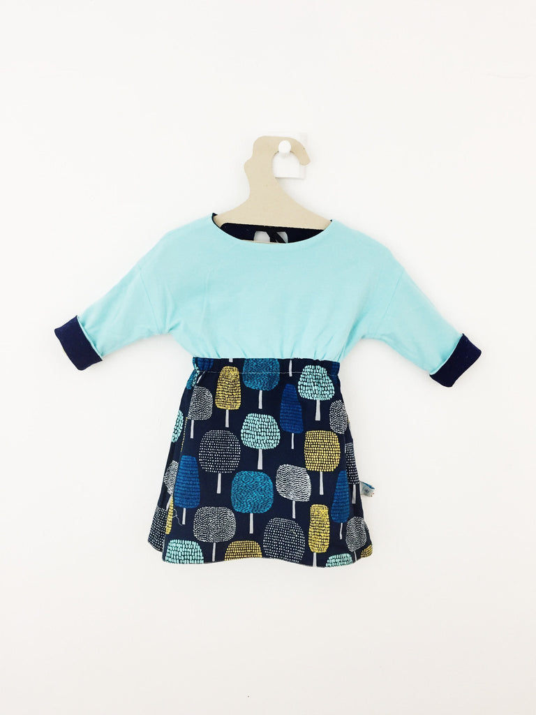 Robe Turquoise Arbre Réversible-Robe-Tale Me