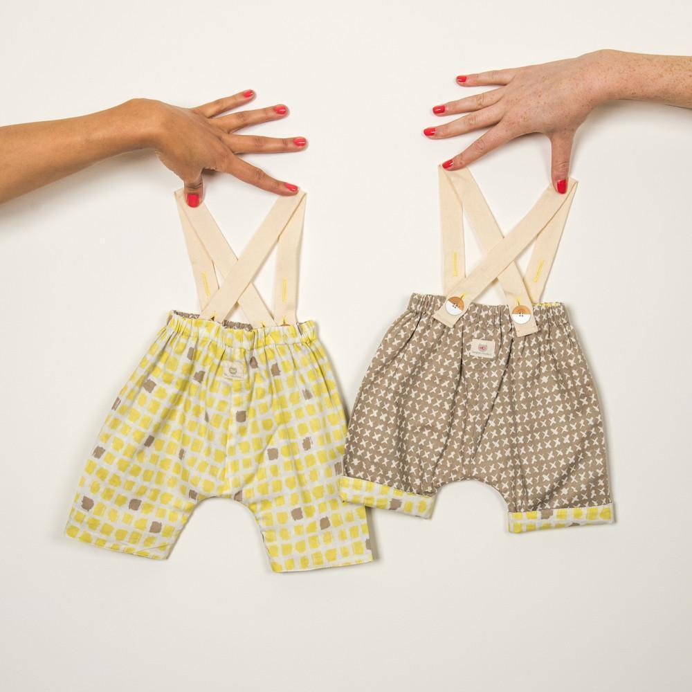 Salopette BOB jaune et gris-Salopette-Tale Me