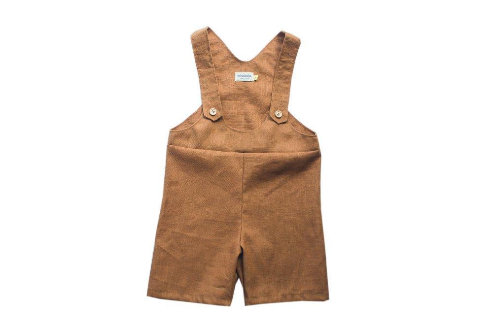 Salopette Emile Lin Ocre-Salopette-Tale Me