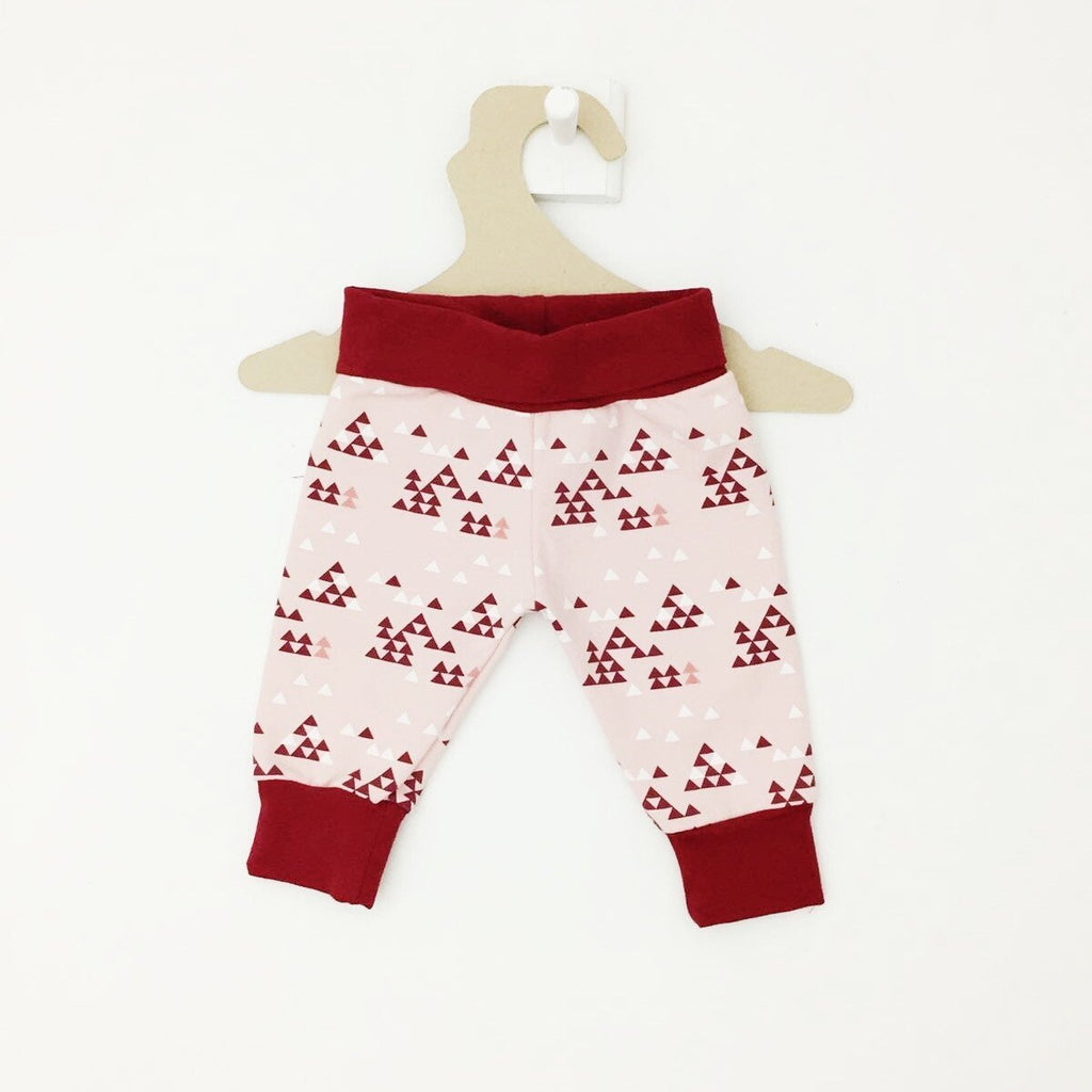 Sarouel Rose Petits Triangles-Sarouel-Tale Me