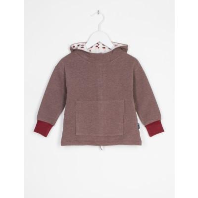Sweatshirt Recto/Verso Burgundy-Sweat-Tale Me