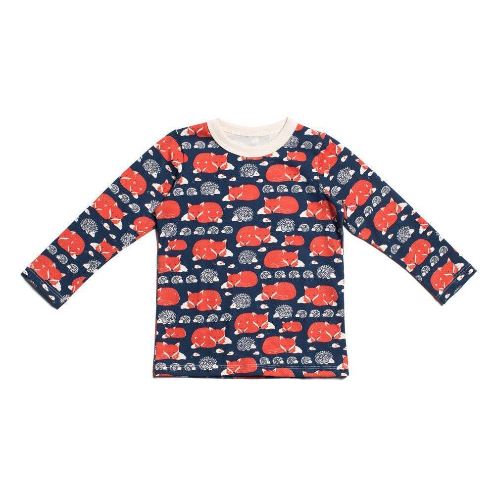 T-shirt à Longues Petits renards-T-shirt manches longues-Tale Me
