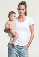 T-shirt de Grossesse et Allaitement Bleu Encre-Haut manches courtes-Tale Me