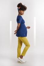 T-shirt de Grossesse et Allaitement Bleu Marine-Haut manches courtes-Tale Me
