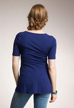 T-shirt de Grossesse et Allaitement Corail-Haut manches courtes-Tale Me