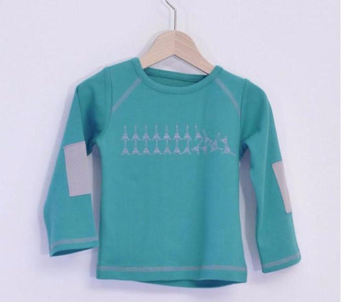 T-shirt Domino-T-shirt manches longues-Tale Me