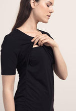 T-shirt Flatter Me Grossesse et Allaitement Soft Ink-Haut manches courtes-Tale Me