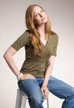 T-shirt Grossesse et Allaitement Noir-Haut manches courtes-Tale Me