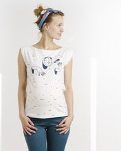 T-shirt Kyloe Blanc-Haut manches courtes-Tale Me