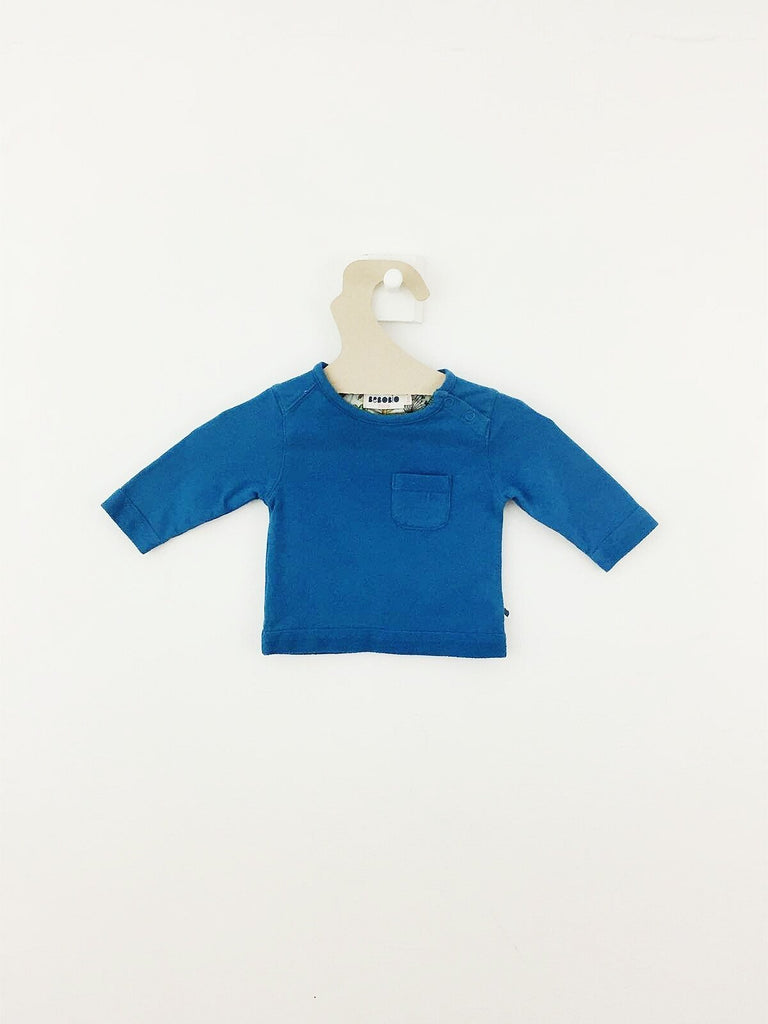 T-shirt Molleton Bleu-T-shirt manches longues-Tale Me