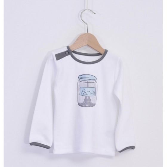 T-shirt Paris en Bocal-T-shirt manches longues-Tale Me