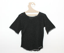 T-shirt Pois de Senteur Noir-T-Shirt manches courtes-Tale Me