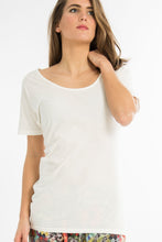 T-shirt Sei Blanc-Haut manches courtes-Tale Me