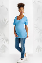 T-shirt Sei Bleu Nuit-Haut manches courtes-Tale Me
