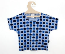 T-shirt Valises Bleu-T-Shirt manches courtes-Tale Me