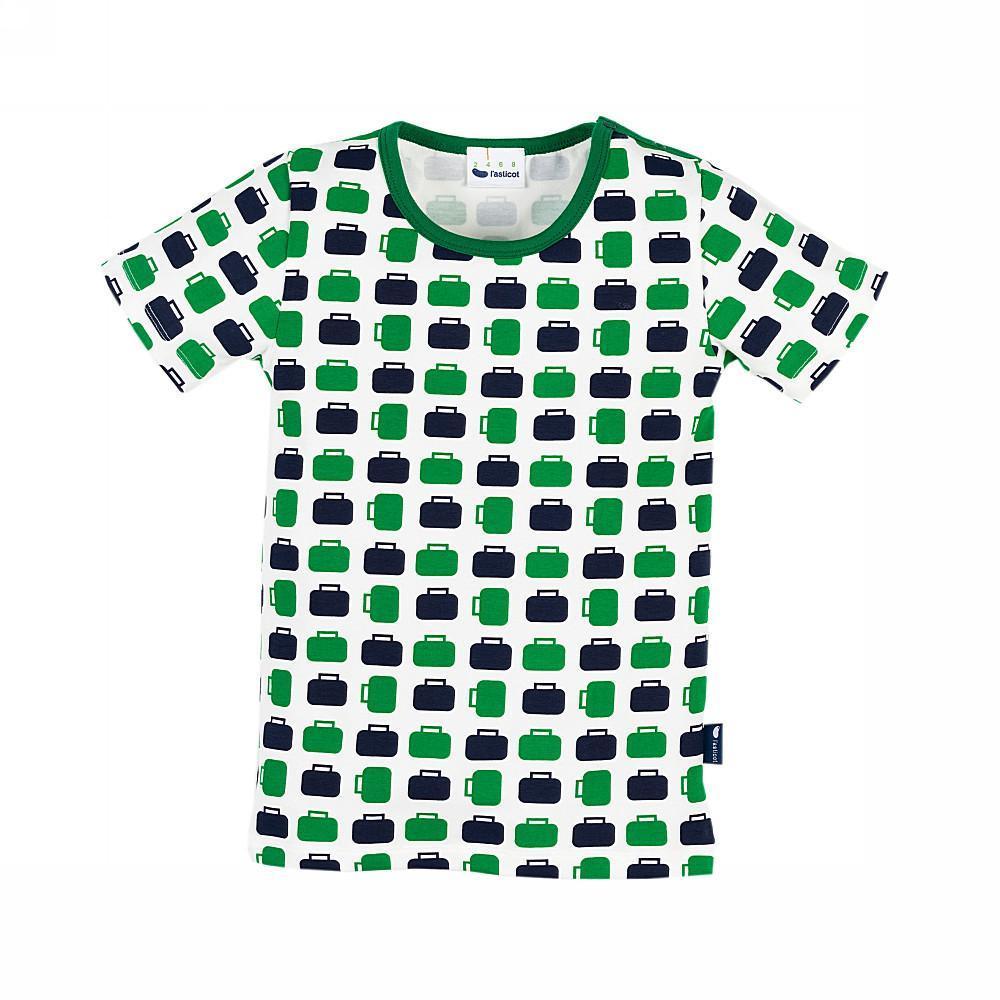 T-shirt Valises Vert-T-Shirt manches courtes-Tale Me