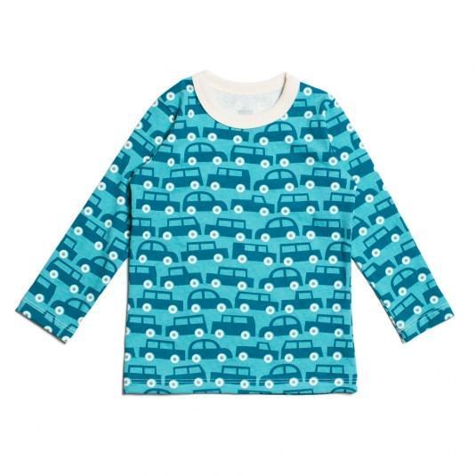 T-shirt Vroom Bleu-T-shirt manches longues-Tale Me