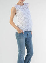 Top Blanc Pizzo-Haut manches courtes-Tale Me