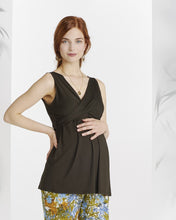Top brun-Haut manches courtes-Tale Me