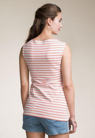 Top Sans Manches Simone Rayé Watermelon-Haut manches courtes-Tale Me