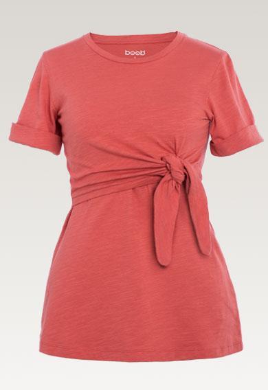 Top Suki corail-Haut manches courtes-Tale Me