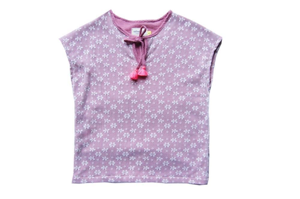 Top Swan Rose-T-Shirt manches courtes-Tale Me