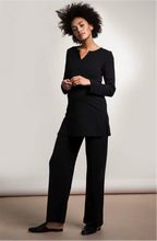 Tunique Audrey Noire-Haut manches longues-Tale Me