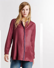 Tunique Boho Bordeaux-Haut manches longues-Tale Me