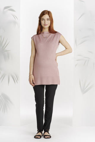 Tunique maille Saumon-Robe-Tale Me