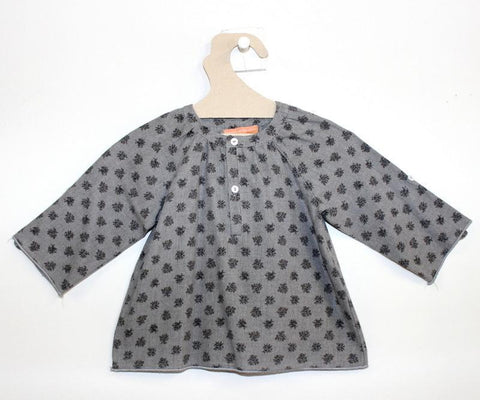 Tunique Olivia Grise-Haut manches longues-Tale Me