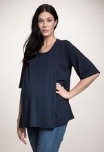 Tunique Speakeasy Bleu Nuit-T-shirt manches longues-Tale Me