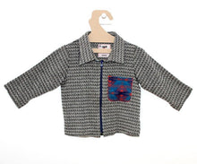Veste Pied de Poule Bleue-Veste-Tale Me