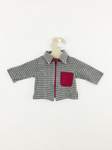 Veste Pied de Poule Violet-Veste-Tale Me