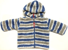 Veste Polaire Rayée Bleu/Gris-Veste-Tale Me