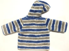Veste Polaire Rayée Bleu/Gris-Veste-Tale Me
