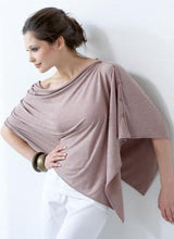 Wrap d'allaitement Anthracite-Haut manches longues-Tale Me