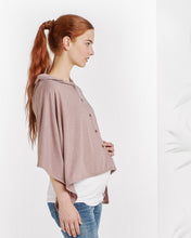 Wrap d'allaitement vieux rose-Haut manches longues-Tale Me