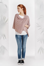 Wrap d'allaitement vieux rose-Haut manches longues-Tale Me