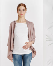 Wrap d'allaitement vieux rose-Haut manches longues-Tale Me