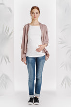 Wrap d'allaitement vieux rose-Haut manches longues-Tale Me