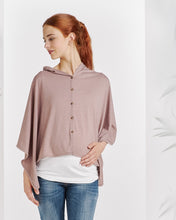 Wrap d'allaitement vieux rose-Haut manches longues-Tale Me